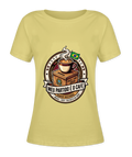 Babylook Meu Partido É O Café. - Amarelo