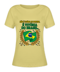 Babylook VitóRia Do Brasil - Amarelo