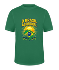 Camiseta O Brasil Acordou. - Fantastic Green