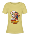 Babylook Não Discuto Política, Só Mando Meme - Amarelo