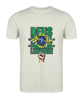 Camiseta Deus, Pátria, Família E Liberdade - Off-White