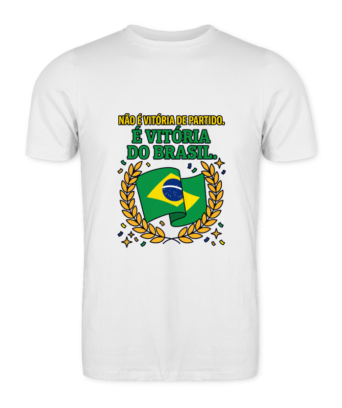 Camiseta VitóRia Do Brasil - Branco