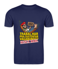 Camiseta Não Sustento Vagabum... - Azul Marinho
