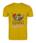 Camiseta Não Sustento Vagabum... - Amarelo